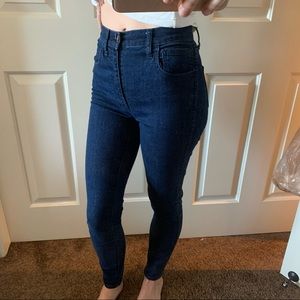 Madewell skinny high rise jeans size 25